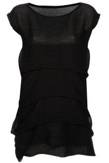 Issey Miyake Cauliflower Ruffle Top - Lyst
