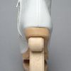 Jeffrey Campbell The Skate Shoe in White Leather in White - Lyst