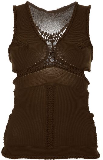 Mark Fast Knitted Corset - Lyst