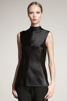 Narciso Rodriguez Mock-neck Top - Lyst