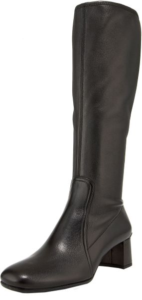 prada stretch leather tall boots