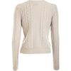 Rodarte X Opening Ceremony Cable Sweater in Beige (oatmeal) - Lyst