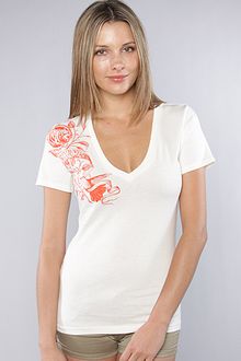 RVCA The Tiger Lily Tee - Lyst