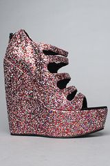 Senso Diffusion The Rush Shoe in Multi Glitter