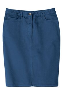 Toast Coloured Denim Pencil Skirt - Lyst