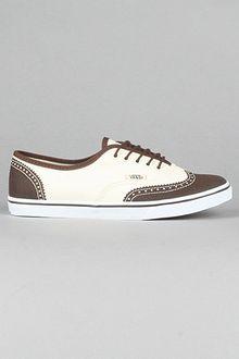 Vans The Authentic Lo Pro Sneaker in Printed Oxford Espresso - Lyst
