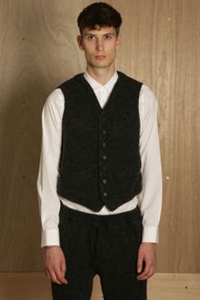 Christian Peau Mens Wool Vest - Lyst