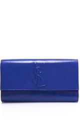 Yves Saint Laurent Cracked Patent Belle Du Jour Clutch