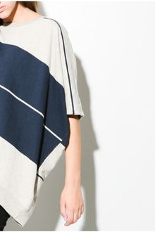 Acne Zorah F Stripe Oversize Tee - Lyst