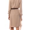 Chloé Double Layer Dress in Beige (nude) - Lyst