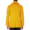 E. Tautz Wool Pea Coat in Gold for Men (pea) - Lyst