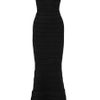 Hervé Léger Beaded Bandage Gown in Black - Lyst