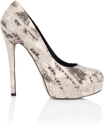 House Of Harlow Norah Snake Platform Court Shoe - Lyst