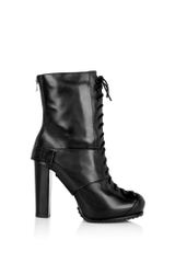 McQ by Alexander McQueen Lace Up Calf Boot