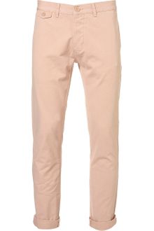 Topman Pink Cotton Skinny Chinos - Lyst