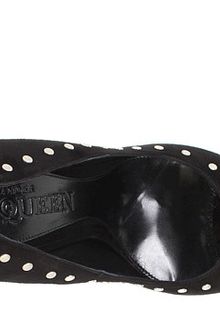 Alexander McQueen Peep Toe Filigree Skull Pump - Lyst