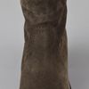 Ash Nina Suede Booties in Gray - Lyst