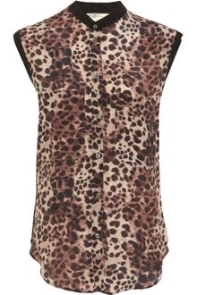 Etoile Isabel Marant Sleeveless Leopard Top - Lyst
