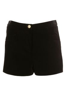 Topshop Velvet Shorts - Lyst