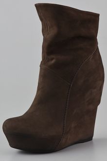 Vic Matie' Platform Wedge Booties - Lyst