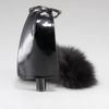 Alexander Wang Simona Rabbit Sandal, Black in Black - Lyst