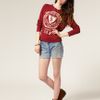 Asos Collection Asos East Side College Jumper in Purple (wine) - Lyst