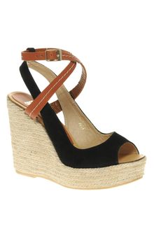 Asos Asos Hooch Slingback Rope Espadrille Wedge Sandals - Lyst