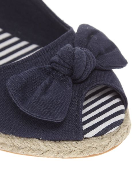 navy slingback espadrilles