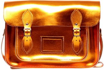 Cambridge Satchel Company 13 Metallic Satchel Exclusive To Asos - Lyst