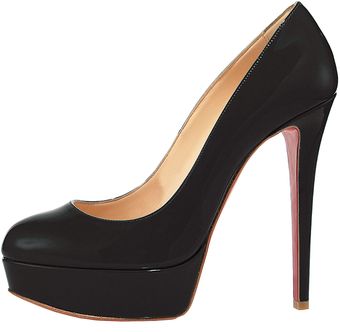 Christian Louboutin Bianca Patent Platform Pump - Lyst