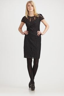 DKNY Lace Dress - Lyst