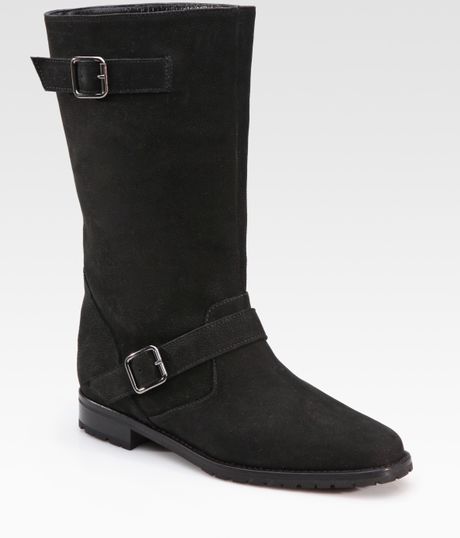 flat moto boots