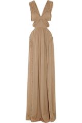Matthew Williamson Summer Cutout Silk-chiffon Gown