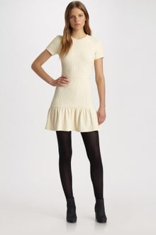 Opening Ceremony Dropped Ruffled T-shirt Dress - Lyst