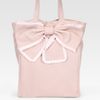 Red Valentino Ribbon Trim Tote Bag in Pink (rose) - Lyst