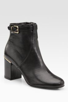 Robert Clergerie Buckle Ankle Boot - Lyst