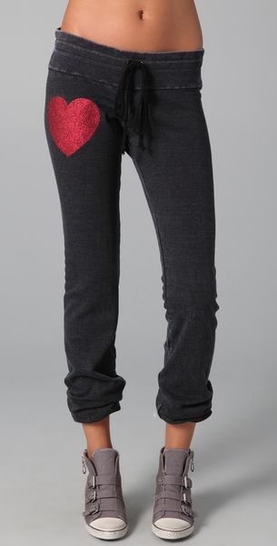 heart sweatpants