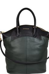 Givenchy Two Tone Leather Tote Bag