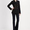 Rachel Zoe Fay Short Peacoat in Black - Lyst