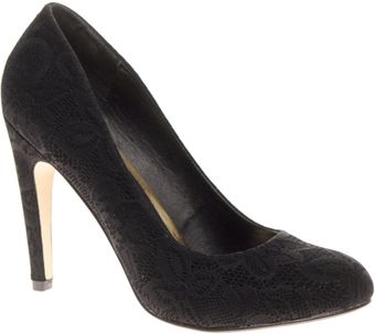 Asos Asos Scala Lace Effect Court Shoe - Lyst