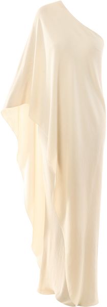  Silk One Shouldered Dress 