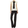 Prabal Gurung Collared Shirt in White (ivory) - Lyst