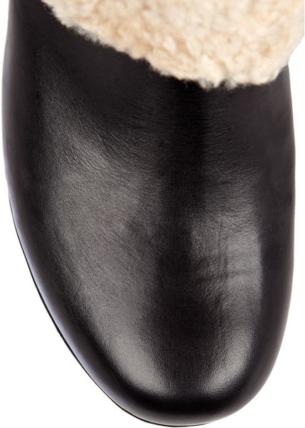 ugg lynnea clog leather ankle boot
