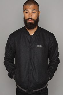 Nixon The Hammond Jacket in Black Heather - Lyst