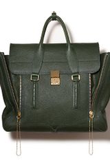 3.1 Phillip Lim Pashli Satchel in Jade