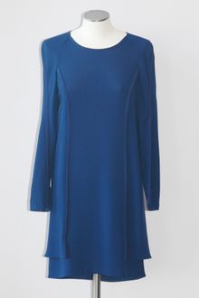 3.1 Phillip Lim Long Sleeve Crepe Dress - Lyst