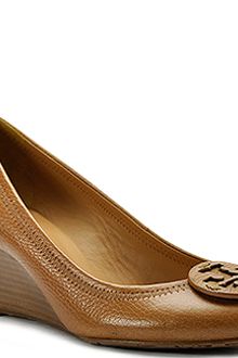 Tory Burch Sally - Tan Leather Wedge - Lyst