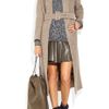 Acne Farrah Collarless Wool Coat in Beige (sand) - Lyst