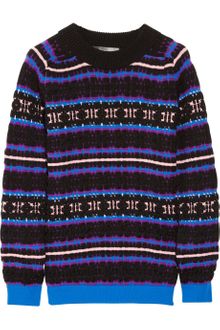 Proenza Schouler Chunky-knit Wool-blend Sweater - Lyst