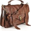 Proenza Schouler Ps1 Large Leather Satchel in Brown (chestnut) - Lyst